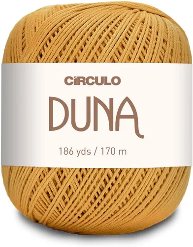 Vista 32 de Círculo Hilo Duna – 186 yardas, 3.52 onzas – Hilo DK de peinado ligero – 100% algodón virgen brasileño mercerizado, perfecto para tejer y hacer