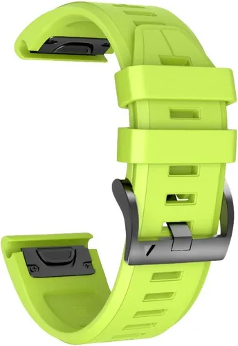 Vista 15 de ANCOOL Correa de reloj Garmin Fenix 5X/7X/6X Quickfit de 1.024 in compatible con Fenix 6X Pro/5X Plus/7X Pro/8 2.008 in (negro)