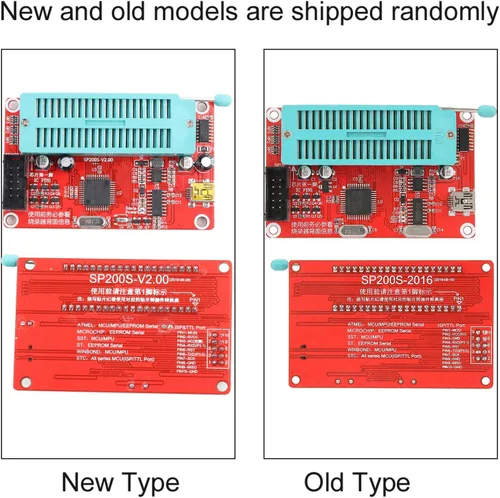 Vista 7 de Versión mejorada de los programadores SP200SE/SP200S SP200SE/SP200S de los chips de memoria de la serie EEPROM de SCM/24/93