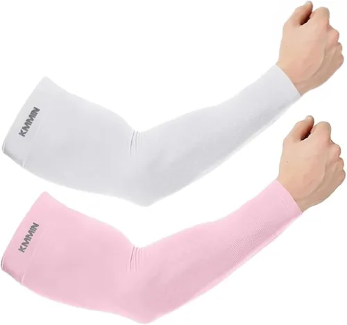 Vista 12 de KMMIN - Mangas para brazo con protección de rayos ultravioleta para conducción, ciclismo, golf, baloncesto.