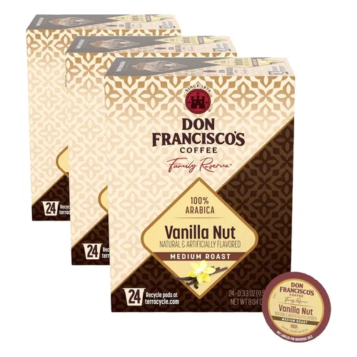 Vista 21 de Don Francisco's Blueberry - Cápsulas de café de una sola porción, tostado medio, 24 unidades Compatible con cafeteras Keurig, café 100% arábica