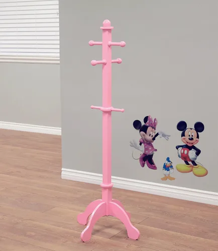 Vista 10 de Frenchi Home Furnishing Perchero de abrigos para niños Blanco
