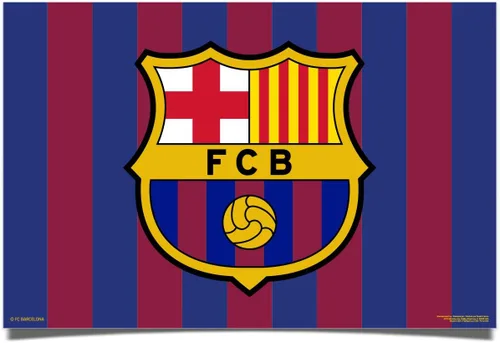 Vista 8 de Desert Cactus FC Barcelona - Póster de fútbol de fútbol de 24 x 36 pulgadas, decoración oficial para fanáticos (24 x 36, estilo C)