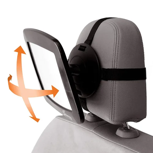 Vista 8 de Dreambaby Espejo de coche para bebé, espejo retrovisor, ajustable en 360°