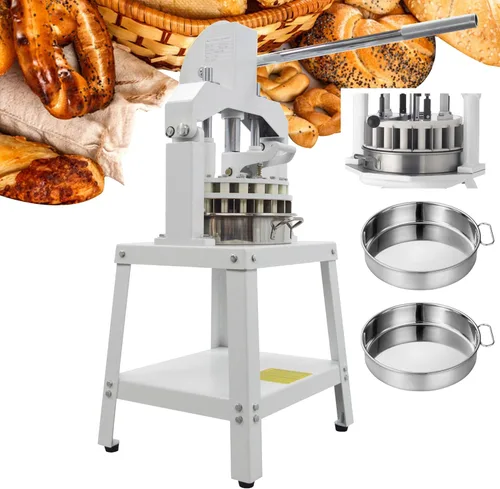 Vista 11 de INTSUPERMAI Cortador divisor manual de masa de 3.81 oz-20.3 onzas, 10 piezas, equipo comercial de panadería resistente para pan, pizza, brioche