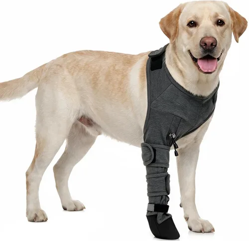 Vista 10 de ROZKITCH Protector de heridas de patas de perro, protectores de patas de Púrpura