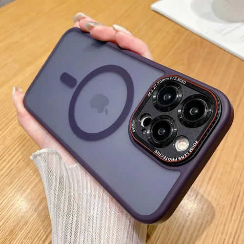 Vista 9 de Funda para iPhone 13 Pro Max con protección integrada de lente de cámara, funda mate translúcida probada de grado militar para iPhone 13 Pro Max Azul