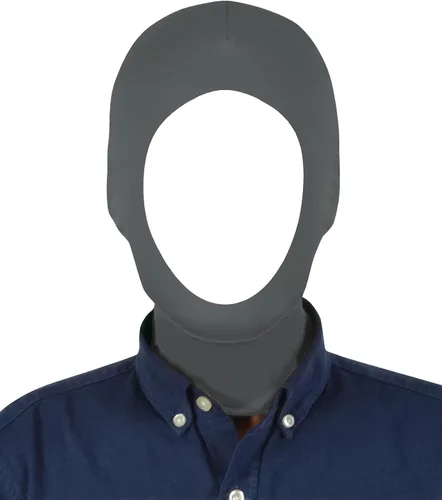 Vista 7 de Aniler Máscara unisex de elastano de cara abierta para Halloween, máscara elástica para disfraz de cosplay con capucha