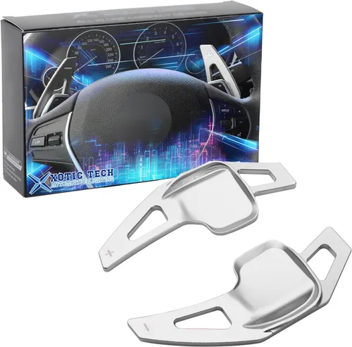 Vista 12 de x xotic tech Extensiones Negras de Paletas de Cambio Cubierta de Moldura Interior Compatible con BMW Serie 2 3 4 X1 X2 X3 X4 X5 X6 F30 F31 F15 F16