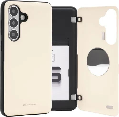 Vista 57 de GOOSPERY Funda tipo cartera para Samsung Galaxy S22 Ultra, [tarjetero] parachoques magnético de puerta con cierre automático, cubierta protectora