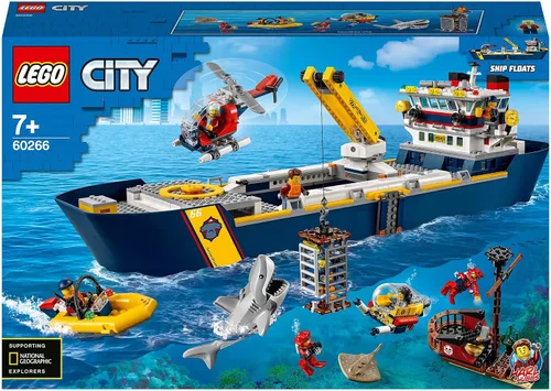 Vista 5 de LEGO 60266 Ciudad Océanos El barco de exploración del océano