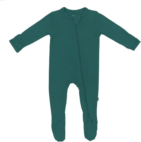 Vista 94 de KYTE BABY Pies unisex con cierre de cremallera, rayón hecho de bambú, 0-24 meses