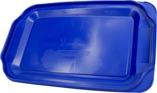 Vista 3 de Pyrex 233-PC 3qt Laguna Azul Tapa de repuesto para almacenamiento de alimentos - Fabricado en Estados Unidos
