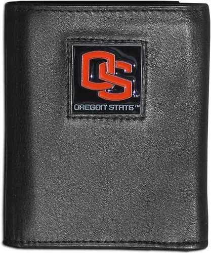 Vista 2 de Siskiyou Sports NCAA unisex Deluxe Leather Tri-fold Wallet