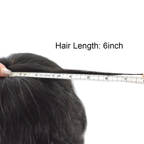 Vista 88 de Toupee para hombre 100% cabello humano real tupé para hombres 0.004 in piel de poliuretano para hombre, sistema de reemplazo de piezas de pelo