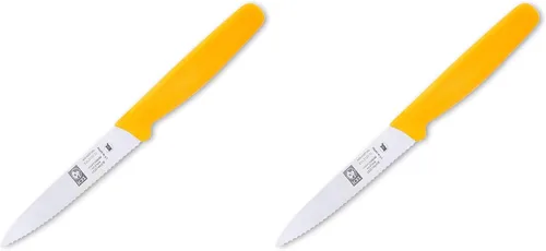 Vista 16 de ICEL Cutlery 241306010-Cuchillo de pelar dentado de 4 pulgadas, negro
