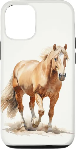 Vista 28 de Funda para iPhone 16 con diseño de caballo Palomino