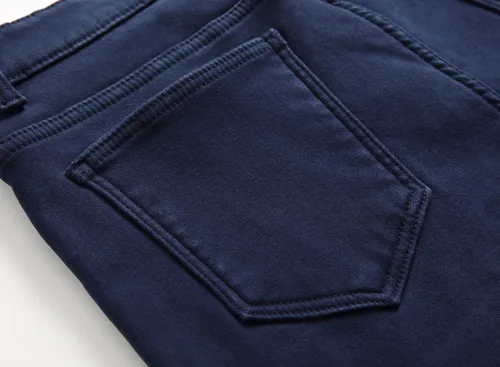 Vista 5 de FREDD MARSHALL - Jeans elásticos y ajustado para hombre con forro polar
