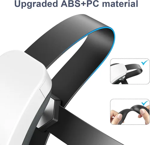 Vista 5 de Vancle Head Strap Compatible for Oculus Quest 2, Lightweight Breathable Strap for Enhanced Support and Comfort in Oculus Meta Quest 2