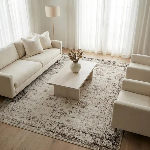 Vista 11 de Unique Loom Sofia Collection - Tapete Casino, 2 pies 2 pulgada x 3 pies 1 pulgada, rectangular, beige/tostado