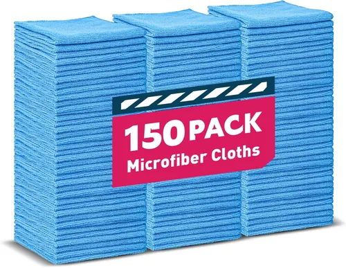 Vista 19 de TEAWOO Paños de limpieza de microfibra, paquete de 100 toallas de 5