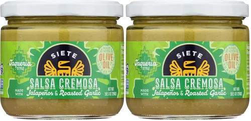 Vista 7 de Siete Family Foods Salsa cremosa de jalapeño, 10.5 onzas