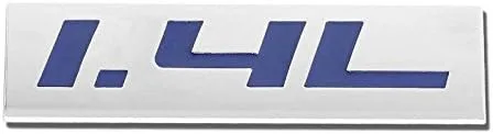 Vista 16 de 1.5L Negro/Cromo Aleación de Aluminio Auto Maletero Puerta Guardabarros Parachoques Insignia Calcomanía Emblema Cinta Adhesiva Pegatina