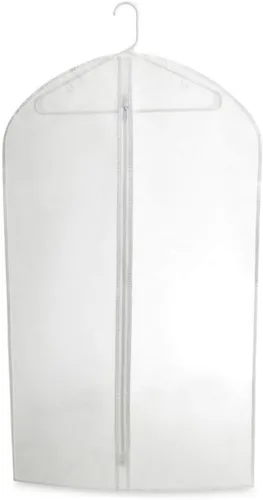 Vista 2 de DBM IMPORTS - Bolsas de vinilo transparente para trajes de 24.0 x 39.8in con cremallera para viajes