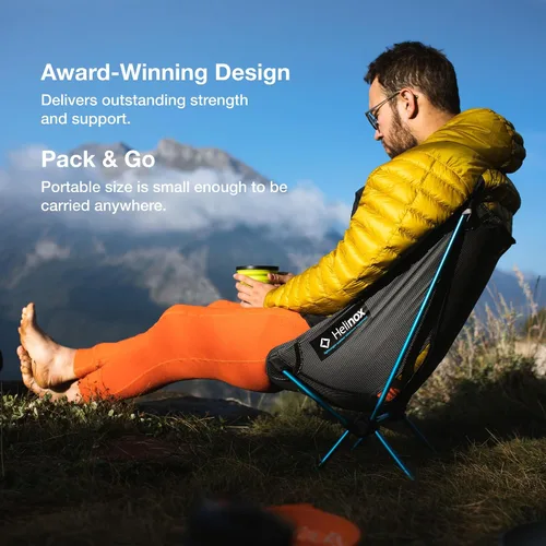 Vista 5 de Helinox Chair Zero Silla de camping compacta ultraligera