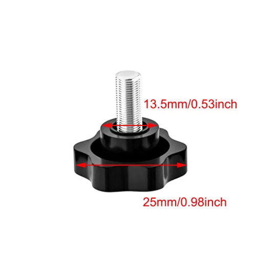 Vista 2 de ODO LUCK 6PCS Fixed Screws for Logitech G25 G27 G29 G920 G923 Pedal Bracket Modification, Accessories