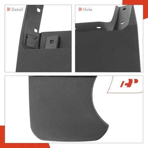 Vista 7 de A-Premium Aletas de barro, no requiere taladrar protectores contra salpicaduras con accesorios Compatible con Jeep Gladiator 2023-2024 Crew Cab