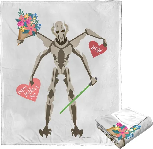 Vista 92 de Northwest Star Wars Manta Decorativa Silk Touch, 40" x 50", Villanos del Lado Oscuro