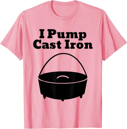 Vista 93 de I Pump - Camiseta de hierro fundido para cocinar al horno holandés
