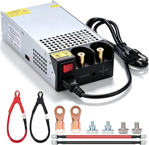 Vista 7 de DC 12V 50A 600W Fuente de alimentación 110V AC a 12V DC