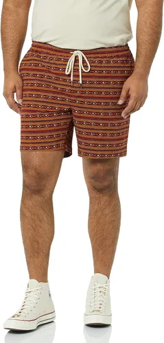 Vista 4 de Goodthreads Pantalones cortos de lona elástica para hombre de ajuste ajustado de 7 pulgadas