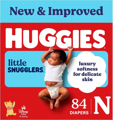 Vista 21 de Huggies Little Snugglers - Pañal para bebé, talla 1, 8 a 14 libras, 34717, 20