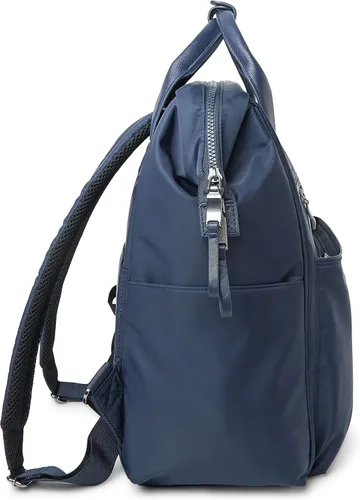 Vista 4 de Baggallini Mochila Soho para mujer Azul marino French Navy talla única