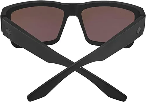Vista 5 de Spy Cyrus Gafas de sol negro mate con lentes polarizadas Happy Boost Bronze Ice Blue Spectra, Negro mate suave