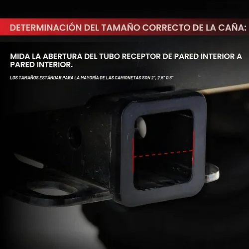 Vista 14 de GEN-Y Hitch Enganche de caída de 6" para receptor de 2.5", 3 posiciones ajustables