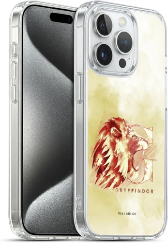 Vista 103 de Head Case Designs Funda de gel suave con licencia oficial de Harry Potter Gryffindor Deathly Hallows XVI [protección de grado militar] compatible