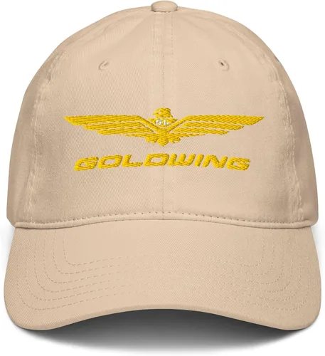 Vista 27 de Honda Gorro de béisbol ajustable con logotipo de Goldwing, Azul marino