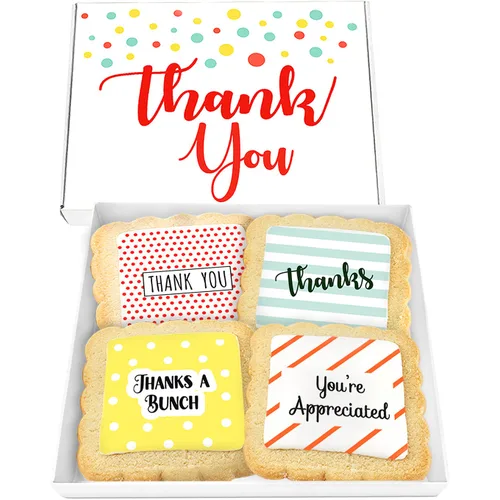 Vista 5 de Get Well Soon - Caja de cesta de galletas de regalo, paquete de 4 para niños y adultos, paquete de cuidado después de la cirugía, se siente mejor