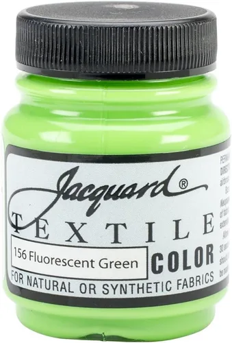 Vista 90 de Jacquard Textile - Juego Exciter de 9 colores – Pintura permanente para tela para ropa, tapicería de muebles, zapatos o bolsas de mano – Juego