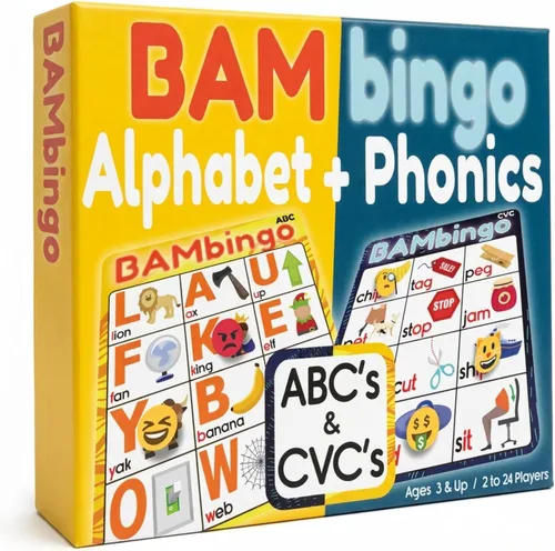 Vista 11 de Juego de bingo de palabras de vista THE BAMBINO TREE Nivel 1 y 2 - Juegos educativos para niños - Aprende a leer vocabulario para jardín de infantes