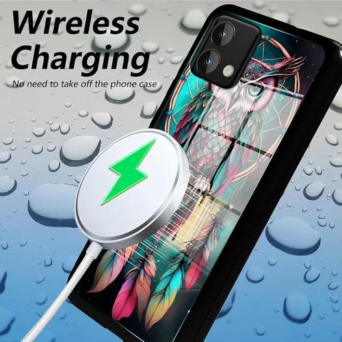 Vista 205 de Funda para Motorola Moto G Stylus 5G 2021 de vidrio templado, funda negra con diseño de mujer negra africana para mujeres y hombres, antiarañazos, a