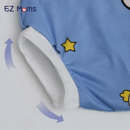 Vista 6 de EZ Moms Paquete de 2 pañales de natación para bebé, reutilizables, suaves y sedosos, lavables, pañales de natación para niños y niñas, pañales