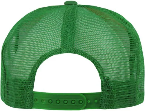 Vista 2 de DECKY Kelly Green and Yellow Mesh Trucker Style Cap Cap Gorras Gorras Ajustable, Amarillo, verde