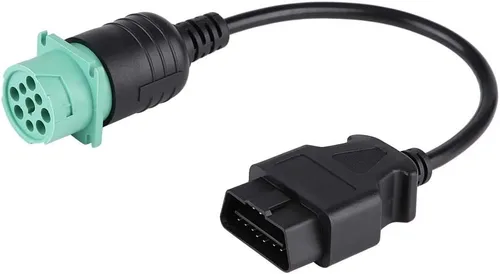 Vista 7 de Estink 9 Pin al adaptador de diagnóstico del camión del Pin OBD2 de 16, conector de Deutsch para el motor de Cummins