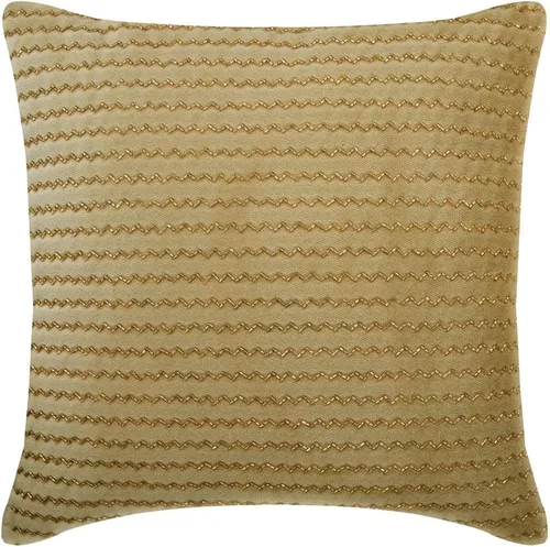 Vista 18 de The HomeCentric Funda de almohada dorada, funda de almohada geométrica moderna, funda de almohada de 12 x 12 pulgadas (11.8 x 11.8 in), funda