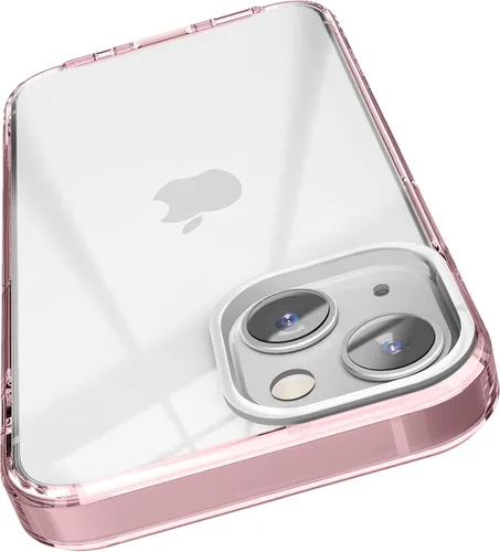 Vista 11 de elago Funda híbrida transparente compatible con iPhone 13 Mini (5.4 pulgadas), tecnología híbrida de PC + TPU, reducción del amarilleo, protección